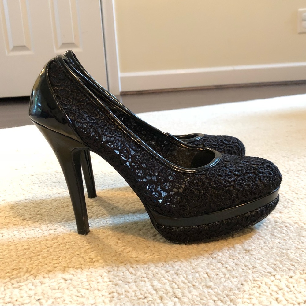 Baby Phat Carla Lace Platform Pump
